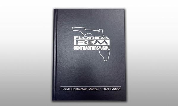 FLORIDA CONTRACTOR MANUAL 2021 EDITION & PRE-PRINTED TABS BUNDLE PACKAGE