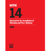 NFPA 14 - STANDARD FOR THE INSTALLATION OF STANDPIPE AND HOSE SYSTEMS, 2016