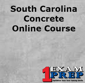 SOUTH CAROLINA CONCRETE COURSE
