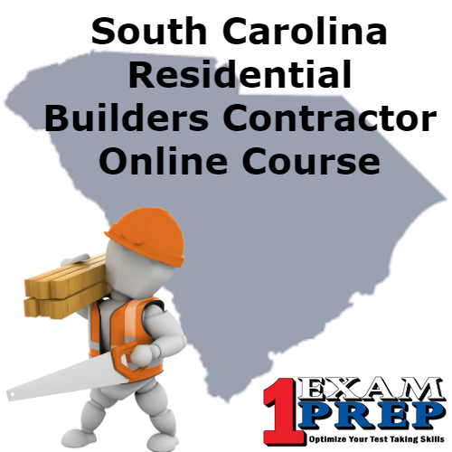 South Carolina PSI Residential Builder Contractor Prep Course
