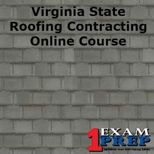 Virginia Roofing Online Exam Prep