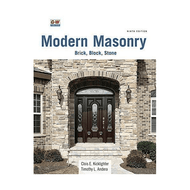 Modern Masonry – Brick, Block and Stone, 9th Edition