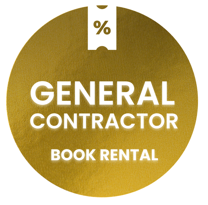 Florida General Contractor - Budget Friendly Book Rental Package
