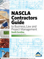 South Carolina-NASCLA Contractors Guide to Business, Law and Project Management, South Carolina Residential Builders, 8th edition Tab Bundle